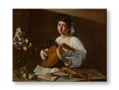 L'immagine su tela Michelangelo Caravaggio - Lutnista - immagine 4