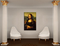 L'immagine su tela MONA LISA - Leonardo Da Vinci - immagine 2