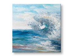 L'immagine su tela ONDE MARINE 1 parte