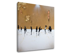 L'immagine su tela PEOPLE 1 parte