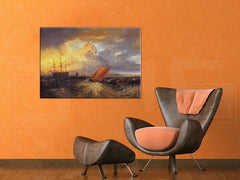 L'immagine su tela SHEERNESS VISTA DAL NORE - William Turner - immagine 2