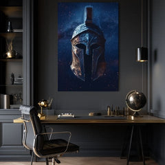 L'immagine su tela SPARTAN WARRIOR - Simbolo di coraggio - immagine 3