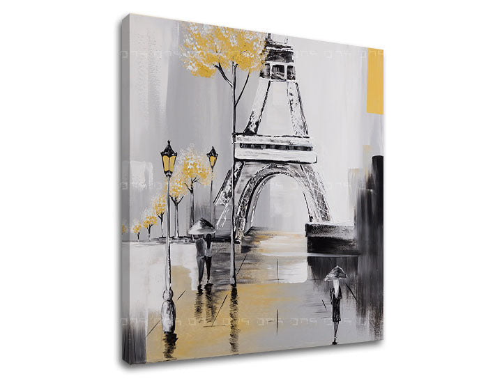 L'immagine su tela TORRE DI EIFFEL 1 parte