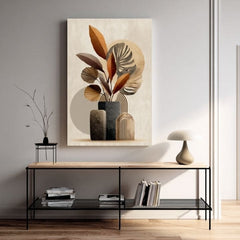 L'immagine su tela Vaso rustico - Motivo elegante - immagine 4