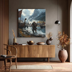 L'immagine su tela Vikings on Mori - Storico L'immagine - immagine 3