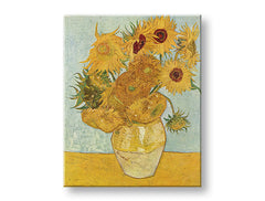 L'immagine su tela Vincent van Gogh - Vaso con dodici girasoli - immagine 4