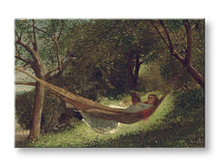 L'immagine su tela Winslow Homer - Ragazza sull'amaca - immagine 4