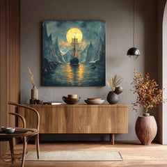 L'immagine sulla tela Nave a Spalato - Scena epica - immagine 4