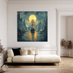 L'immagine sulla tela Nave a Spalato - Scena epica - immagine 3