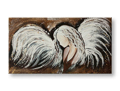 Quadro dipinto ANGELO | varie misure