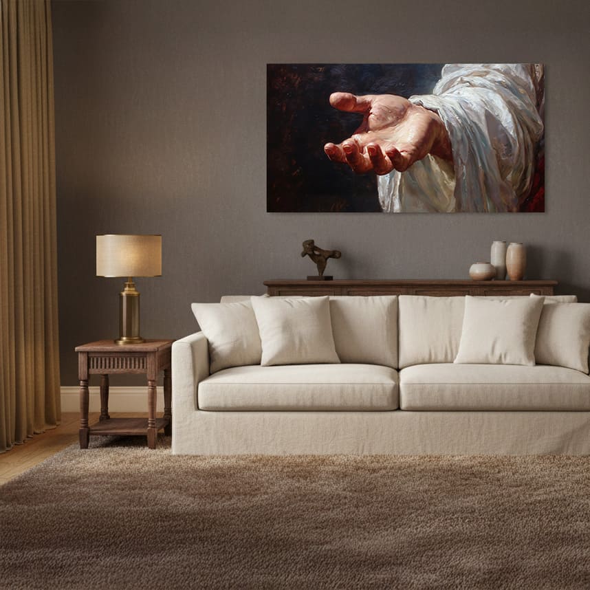 Mano di Dio | rifinito a mano dall'artista - immagine 4