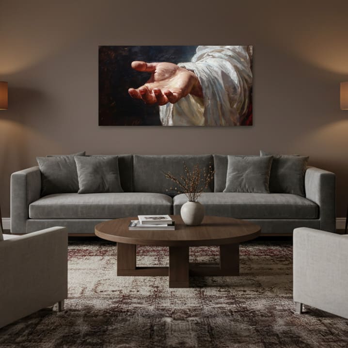 Mano di Dio | rifinito a mano dall'artista - immagine 3