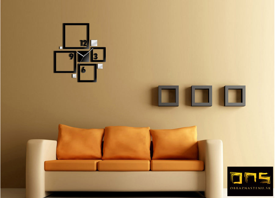 Orologio da parete moderno QUADRAT