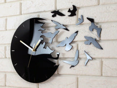 Orologio da parete in vetro acrilico