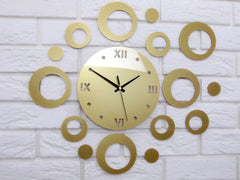 Orologio da parete moderno in vetro acrilico - immagine 3