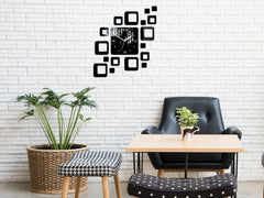 Orologi da parete decorativi in vetro acrilico - immagine 4