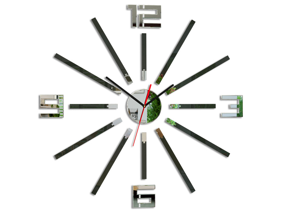 Orologio da parete moderno in vetro acrilico
