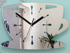 Orologio da parete in vetro acrilico PMMA - immagine 4
