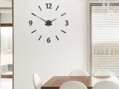 Orologio da parete contemporaneo in vetro acrilico PMMA - immagine 3