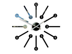Orologio da parete in vetro acrilico PMMA - immagine 2