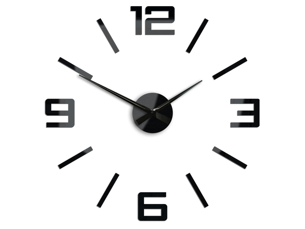 Orologio da parete moderno XL NERO HMCNH065-nero