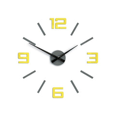 Elegante orologio da parete in vetro acrilico PMMA - immagine 2