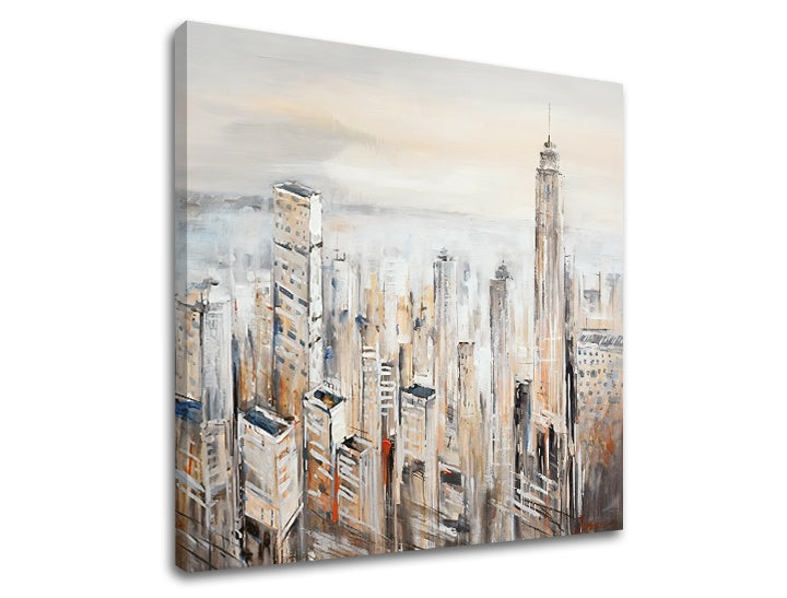 L'immagine su tela CITTÀ 1 parte - immagine 2