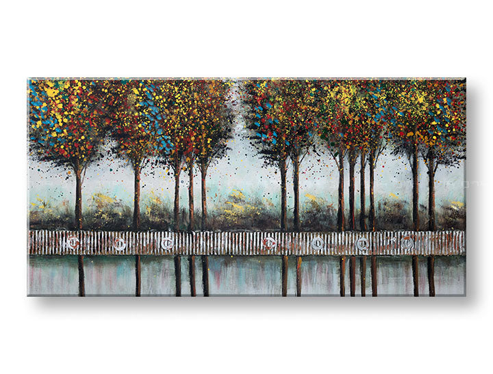 L'immagine su tela ALBERI 1 parte