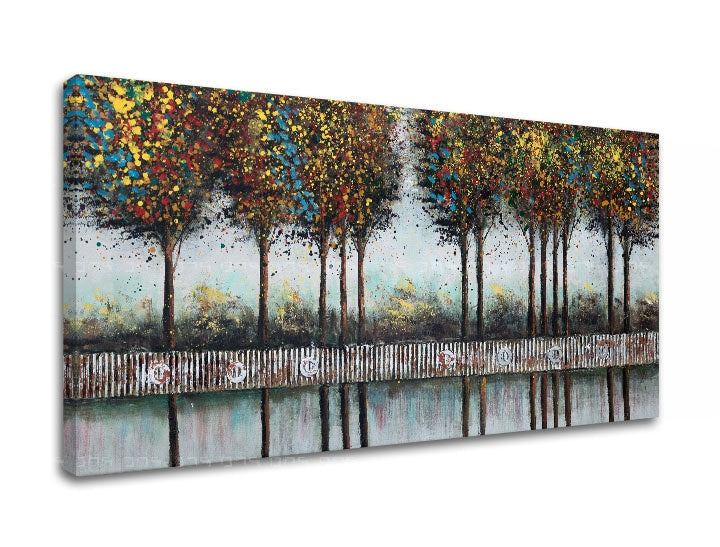 L'immagine su tela ALBERI 1 parte - immagine 2