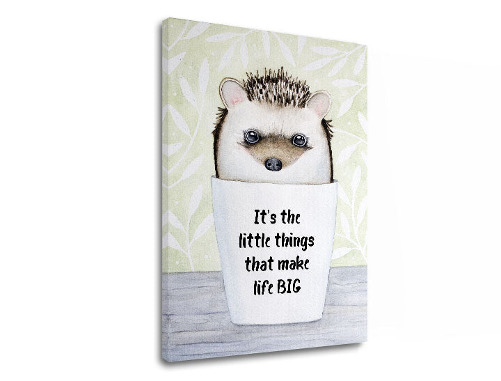 Wall art con testo Le sue piccole cose - immagine 3