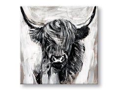 L'immagine su tela BULL 001