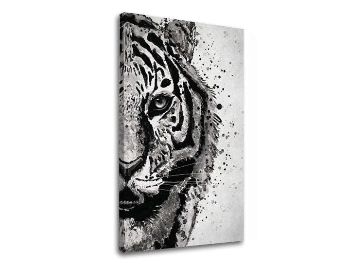 L'immagine su tela TIGER 001 - immagine 3