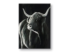 L'immagine su tela BULL 002