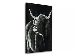 L'immagine su tela BULL 002 - immagine 3