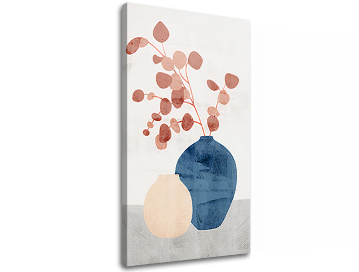 L'immagine su tela Foglie nel vaso 001 - immagine 3