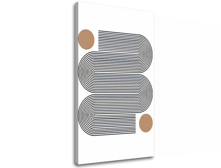 L'immagine su tela LINEA ABSTRACT 001 - immagine 3