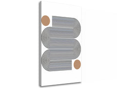 L'immagine su tela LINEA ABSTRACT 001 - immagine 3