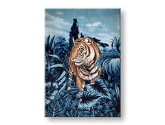 L'immagine su tela TIGRE IN NATURA 001