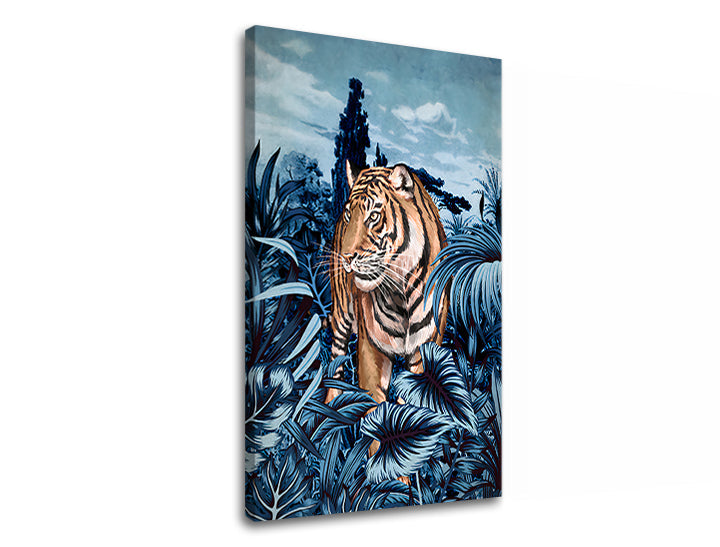 L'immagine su tela TIGRE IN NATURA 001 - immagine 3