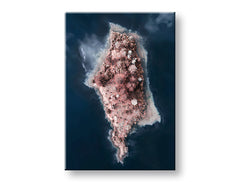 L'immagine su tela ISOLA 001