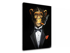 L'immagine su tela MAFIAN GORILLA - immagine 3