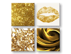 Dipinto murale Bacio d'oro | varie dimensioni