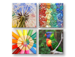 Pittura murale Vibrazioni colorate | varie dimensioni