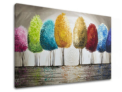 L'immagine su tela ALBERI 1 parte - immagine 2