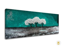 Riproduzione d'autore su tela ALBERI | varie misure