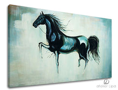 Riproduzione d'autore su tela STALLION XOBDA038E1 | varie misure