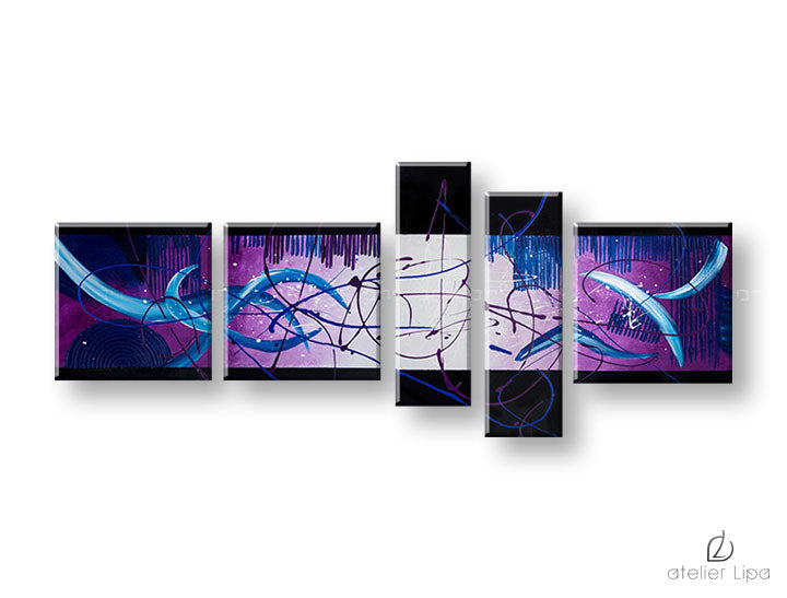 Riproduzione dell'autore su tela ABSTRACT XOBDA042E5 | varie dimensioni