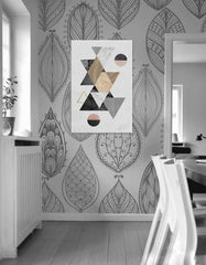 Dipinto murale Broken Deformation/ Dan Johannson | varie dimensioni 