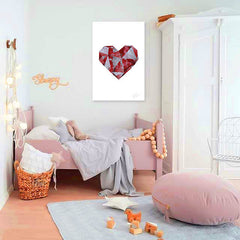 Dipinto murale Love under Construction/ Dan Johannson | varie dimensioni 