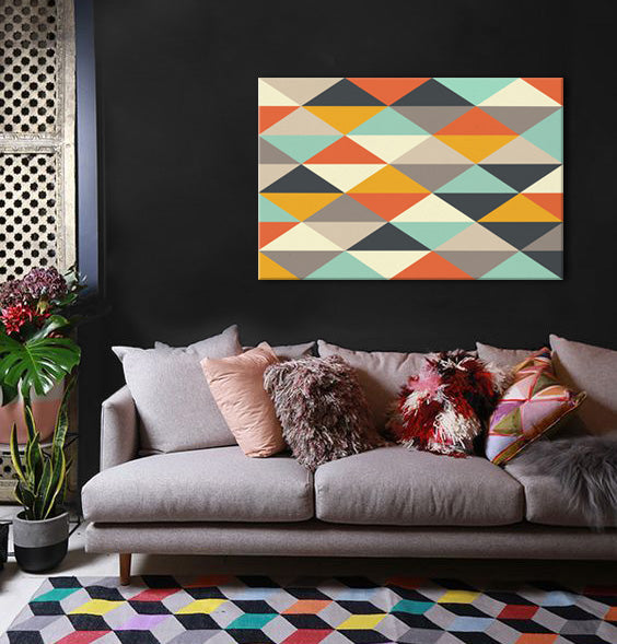 Dipinto murale Pearblossom Stick / Dan Johannson | varie dimensioni